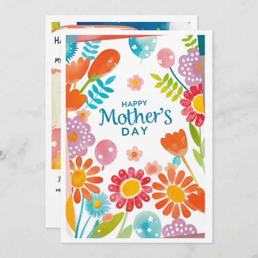 Tag der glücklichen Mütter (Vorne/Hinten)