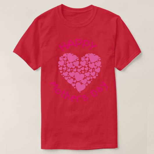 Tag der glücklichen Mütter 16 T-Shirt (Design vorne)