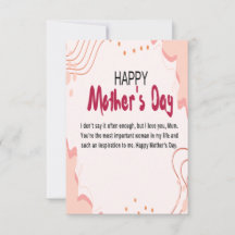 Tag der glücklichen Mutter