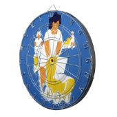 Tag der glücklichen Mütter Dartscheibe (Vorderseite rechts)