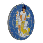 Tag der glücklichen Mütter Dartscheibe (Vorderseite Links)