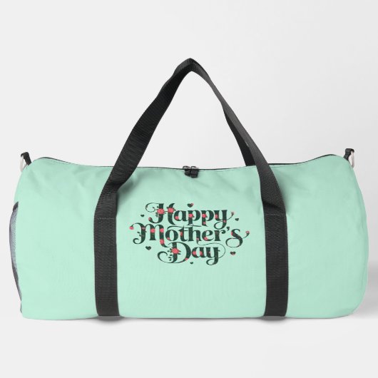 Tag der glücklichen Mütter Duffle Bag (Rückseite)