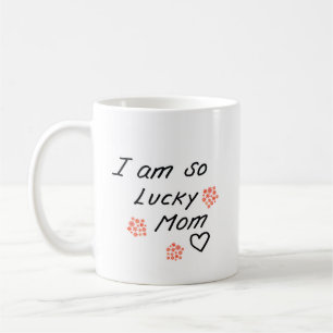 Tag der glücklichen Mutter einfach handschriftlich Kaffeetasse