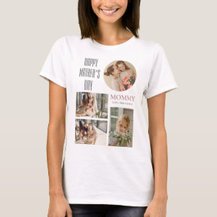 Tag der glücklichen Mütter   Einfache moderne Schr T-Shirt