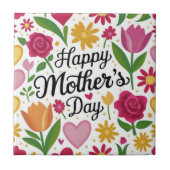 Tag der glücklichen Mütter Fliese (Vorderseite)