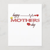 Tag der glücklichen Mütter Flyer (Vorne)