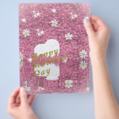 Tag der glücklichen Mütter Flyer (Hand)