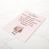 Tag der glücklichen Mütter Folien Feiertagskarte (Gedreht)