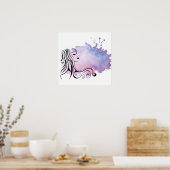 Tag der glücklichen Mütter Frau Frauentag Poster (Küche)