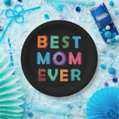 Tag der glücklichen Mütter für beste Mama Pappteller (Party)