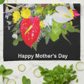 Tag der glücklichen Mütter Geschirrtuch (Gefaltet)