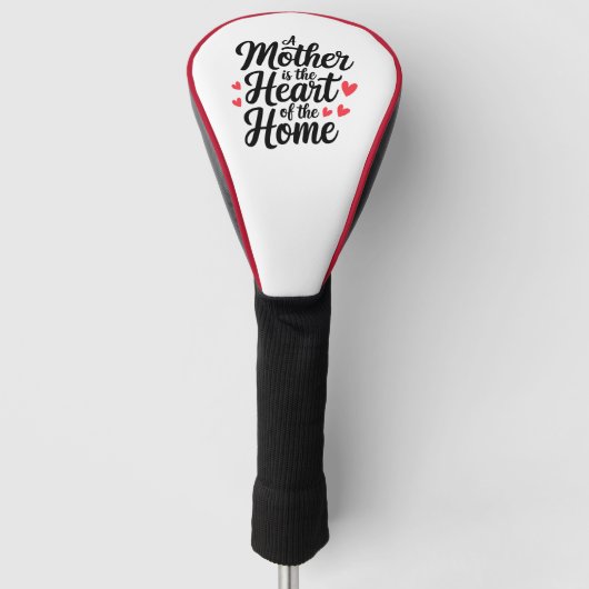 Tag der glücklichen Mütter Golf Headcover (Vorderseite)