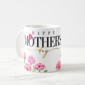 Tag der glücklichen Mütter Kaffeetasse (Vorderseite Links)