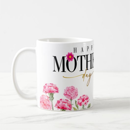 Tag der glücklichen Mütter Kaffeetasse (Links)