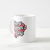 Tag der glücklichen Mütter Kaffeetasse (Vorderseite Links)
