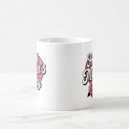 Tag der glücklichen Mütter Kaffeetasse (Mittel)