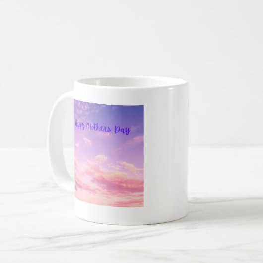Tag der glücklichen Mütter Kaffeetasse (Vorderseite Links)