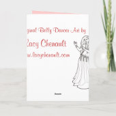 Tag der glücklichen Mütter Karte (Rückseite)