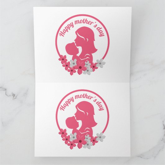 Tag der glücklichen Mütter Karte (Innenseite)