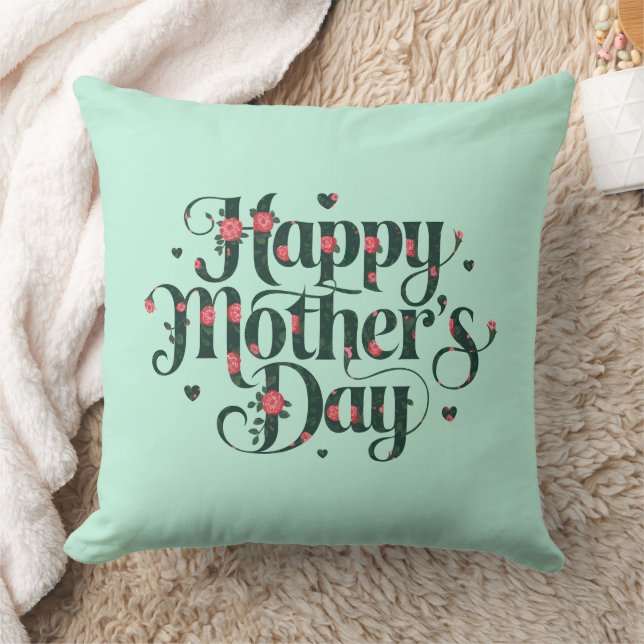 Tag der glücklichen Mütter Kissen (Decke)