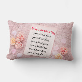 Tag der glücklichen Mütter Lendenkissen