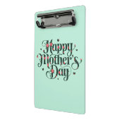 Tag der glücklichen Mütter Mini Klemmbrett (Gewinkelt2)