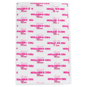 Tag der glücklichen Mütter Mittlere Geschenktüte (Vorderseite)