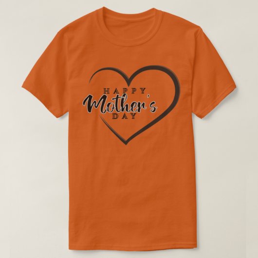 Tag der glücklichen Mütter Mutter Personalisierte T-Shirt (Design vorne)