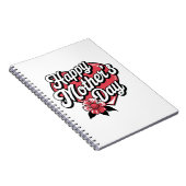 Tag der glücklichen Mütter Notizblock (Rechte Seite)