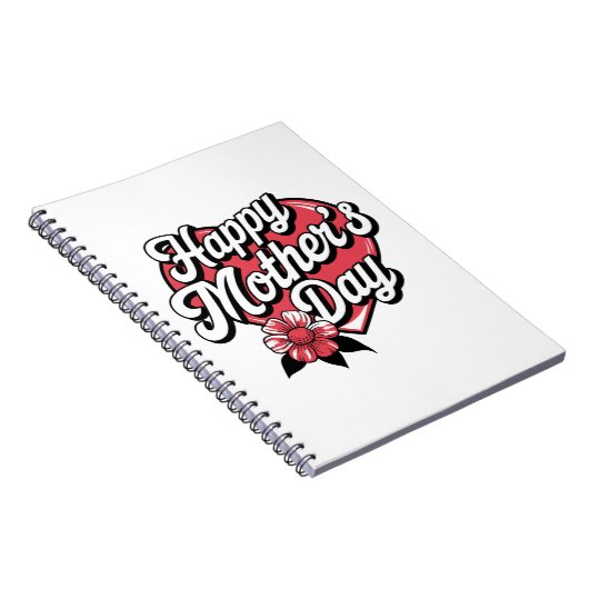 Tag der glücklichen Mütter Notizblock (Rechte Seite)