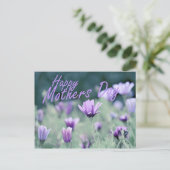 "Tag der glücklichen Mütter" Postkarte (Stehend Vorderseite)