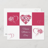 Tag der glücklichen Mütter Postkarte (Vorne/Hinten)