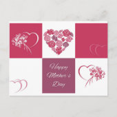 Tag der glücklichen Mütter Postkarte (Vorderseite)