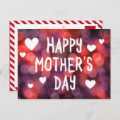 Tag der glücklichen Mutter Postkarte (Vorne/Hinten)