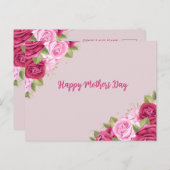 Tag der glücklichen Mütter Postkarte (Vorne/Hinten)