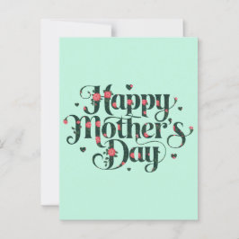 Tag der glücklichen Mütter Postkarte
