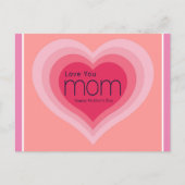 Tag der glücklichen Mütter  Postkarte (Vorderseite)