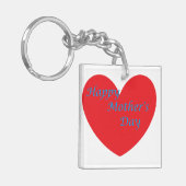 Tag der glücklichen Mütter Schlüsselanhänger (Vorderseite links)