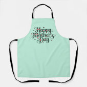 Tag der glücklichen Mütter Schürze (Vorderseite)