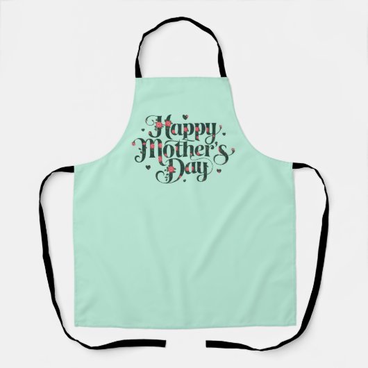 Tag der glücklichen Mütter Schürze (Vorderseite)