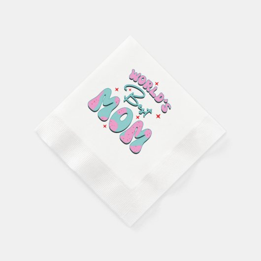 Tag der glücklichen Mütter Serviette (Ecke)