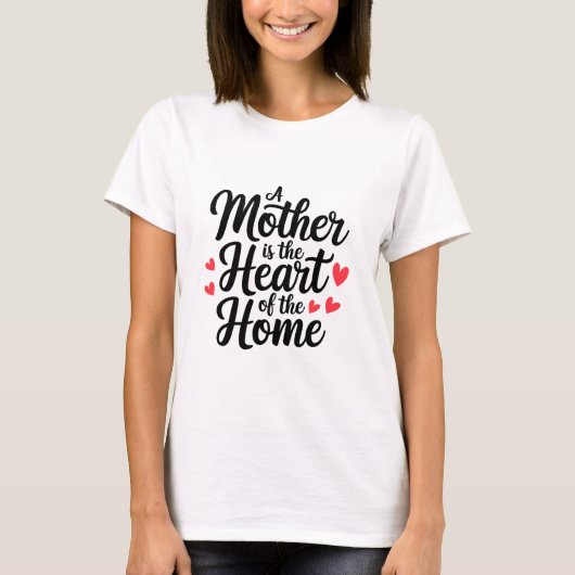 Tag der glücklichen Mütter T-Shirt (Vorderseite)