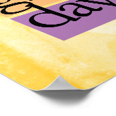 Tag der glücklichen nationalen Großeltern Poster (Ecke)