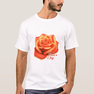 "Tag der glücklichen Rose 2025 🌹 | Ein blühender T-Shirt