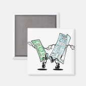 Tag der glücklichen Steuer Magnet (Vorderseite/Rückseite)