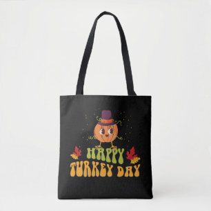 Tag der glücklichen Truthahn Erntedank Tasche