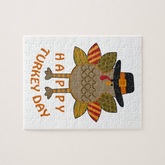 Tag der glücklichen Türkei Puzzle (Horizontal)