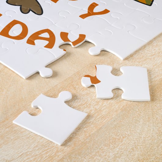 Tag der glücklichen Türkei Puzzle (Seite)