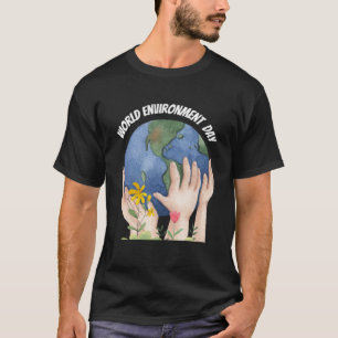 Tag der glücklichen Umwelt unser Planet 5 T-Shirt
