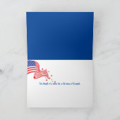 Tag der glücklichen Unabhängigkeit Karte (Innenseite)